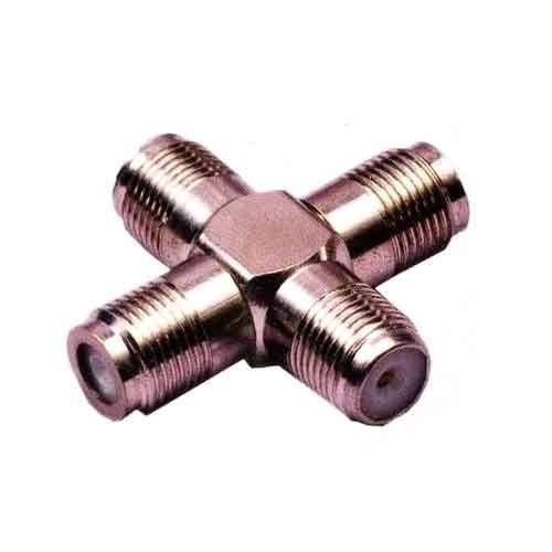 Fourway Cable Jointer - Steel & Brass Silver | Rust Resistant Corrosion & Abrasion Resistant High Tensile Strength Dimensional Stability