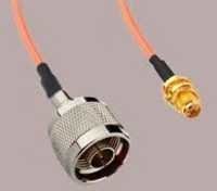 N male to SMA bulkhead rg 316 cable