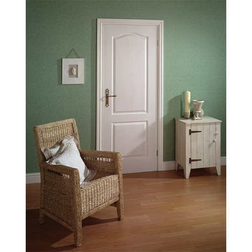 Glossy Interior Glossy Masonite 2 Panel Arch Top Textured Doors