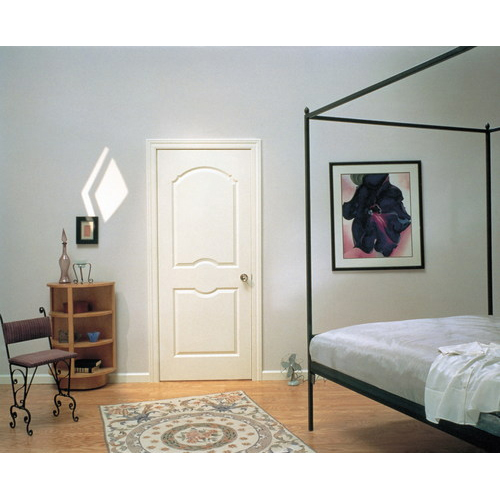 Solid Interior Masonite 2 Panel Horizon Textured Doors