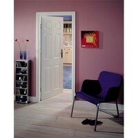 Interior Custom Masonite 6 Panel Smooth Doors