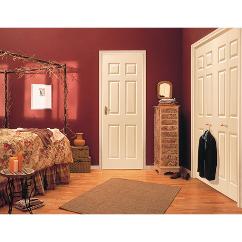 Interior Hardwood Masonite 6 Panel Smooth Doors