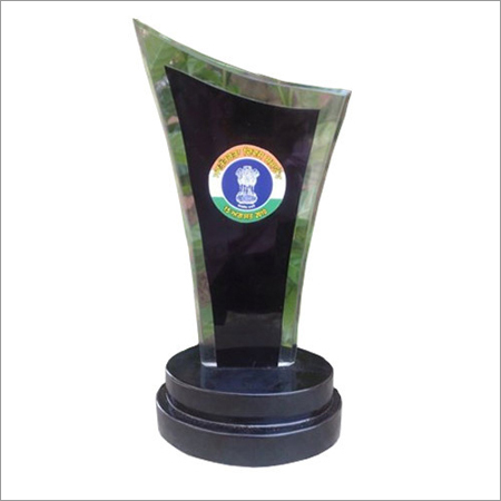 ACRYLIC BLACK TROPHY