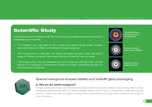 Spirulina Products