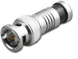 BNC Male Plastic Hood Connector For RG 59 cable