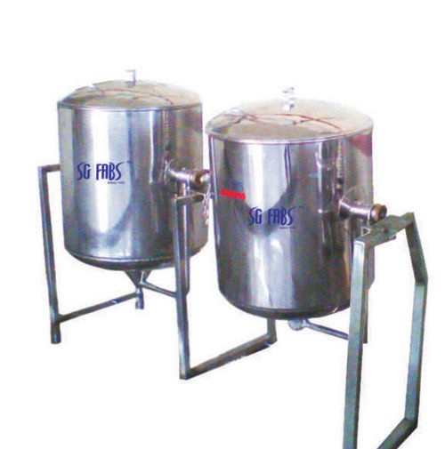 Rice Vessel / Single Jacketed Vessel