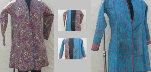Reversable Quilted Silk Jacket