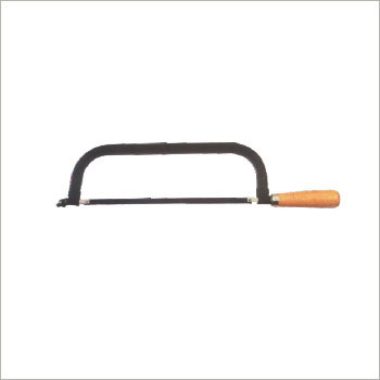 Fixed Wooden Handle Hacksaw Frame  