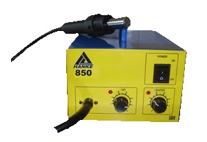 Hot Air SMD Rework Station - 250W Metal Heating Core, 188x127x244mm | Auto Cool-Down, Easy Adjustment, Quick Heating, Self-Protection