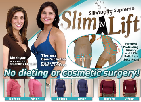 Body Shaping Under Garment Slim Trim Fit - Skin Color Women Slim Fit California Beauty