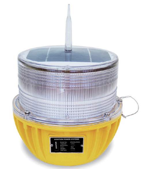SOLAR BASED AVIATION WARNING LIGHT