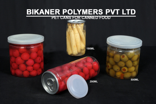 Canned Food Packing Pet Cans By BIKANER POLYMERS PVT. LTD.