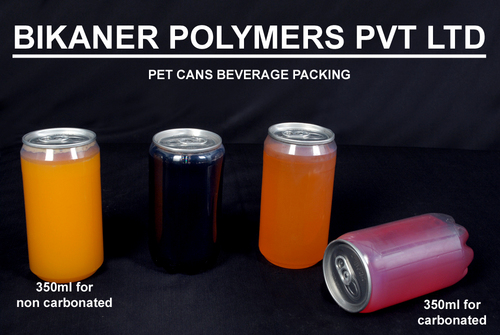 Beverage Pet Cans By BIKANER POLYMERS PVT. LTD.