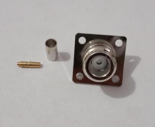 n female 4 hole crimp connector for LMR 200 cable