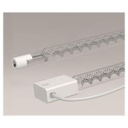 Fast Medium Wave Infrared Heater - Tungsten Filament, Ceramic Base, 11x23mm, 500mm Lead Wire | Fast Heating, Efficient, Durable, Precise