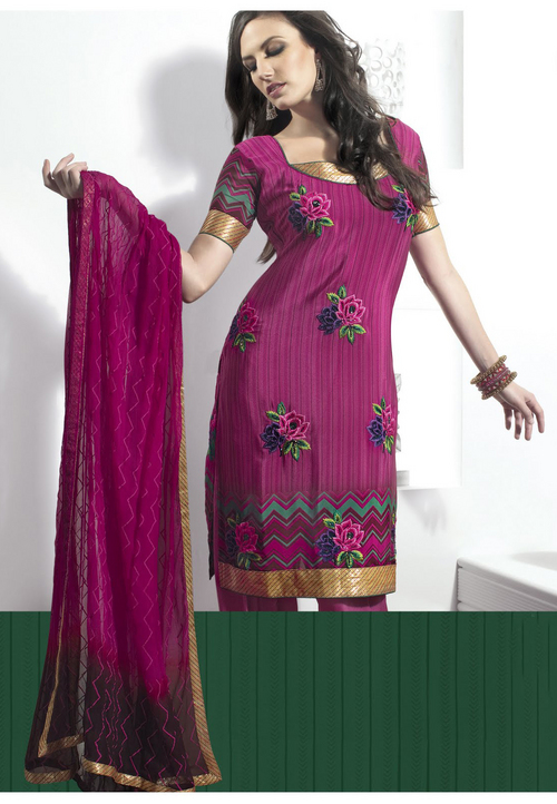 Luscious Pink Salwar Kameez