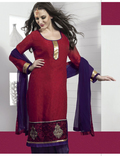 Adorable Maroon Salwar Kameez
