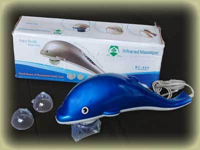 DOLPHIN INFRARED FULL BODY MASSAGER 3 ATTACHMENT