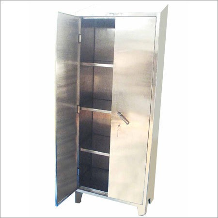 Stainless Steel Cupboard - Premium Grade Material, 36x18x72 inches , Sleek Design with Durable Finish, Modern Aesthetic