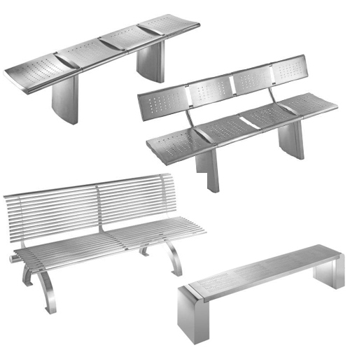 Avadh Interiors SS Bench