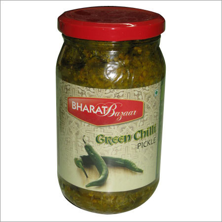 Green Chilli Canned Pickle
