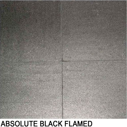Absolute Black Flamed Granite