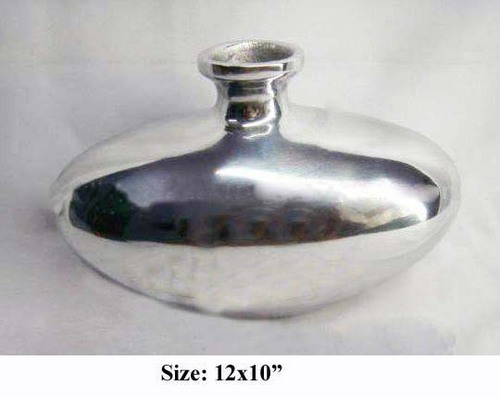 Aluminum vases