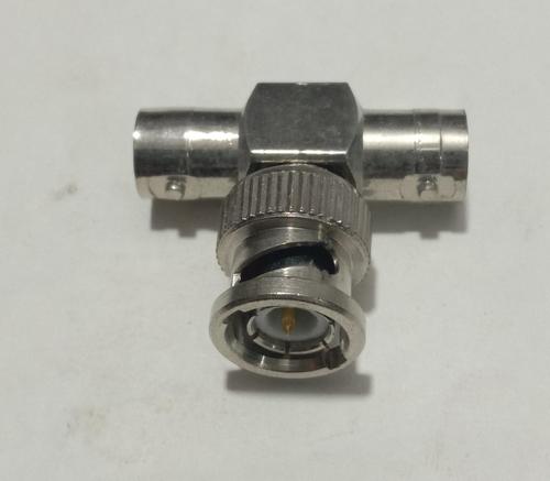 T TYPE BNC (M-F-F) ADAPTOR 3GHZ