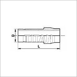 Reducing Port Connector - Stainless Steel, 3x4 Inch, Silver Color - Dimensionally Accurate, Durable, Non-Corrosive, Sturdy Design