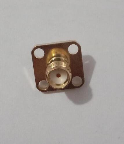 SMA Female 4 Hole Connector for RG 86 cable