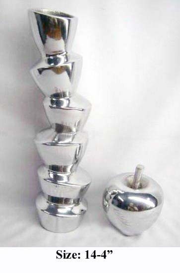 Silver vases
