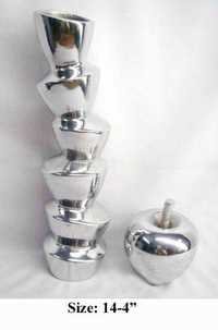 Silver Vases