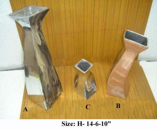 Silver Vases