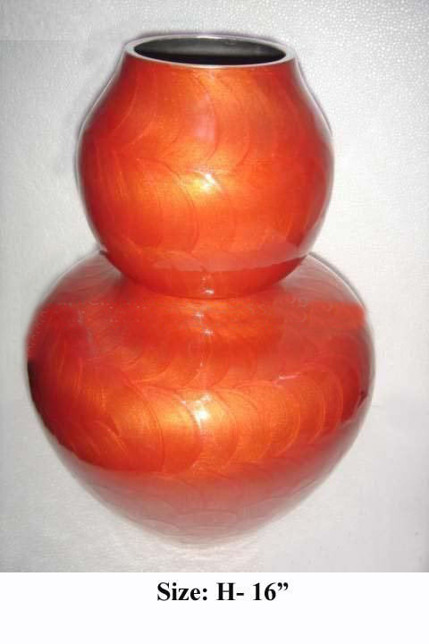 Aluminum vases