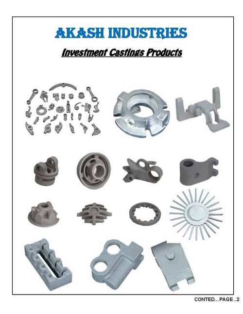 PRECISION INVESTMENT CASTINGS