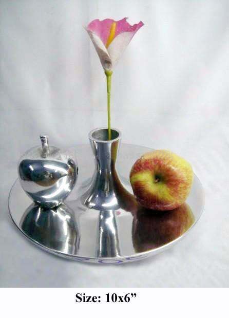 Silver vases