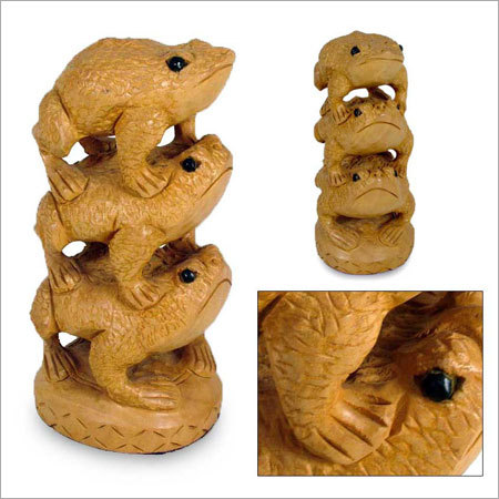 Wooden Animal Statues