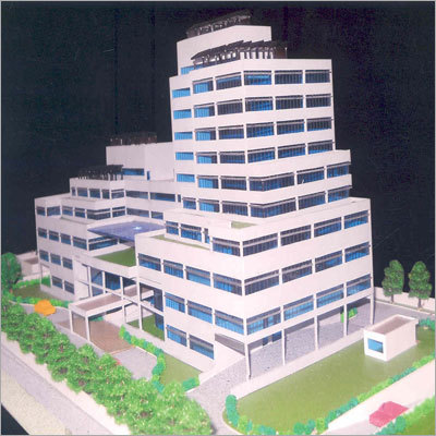 Engineering Model - Cardboard, 12x8x6 Inch, White | Scale Model, Detailed Design, Visual Aid, Project Planning, Client Presentation