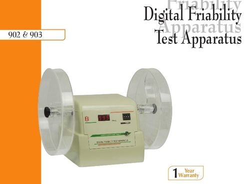 digital friability test apparatus