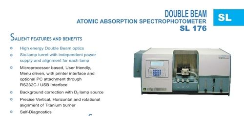 Double Beam Atomic Absorption Spectrophotometer