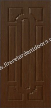 Wood Membrane Door - Plywood, 30-40mm Thickness, Polished Finish | Eye-Catching Colors, High Strength, Customized Designs