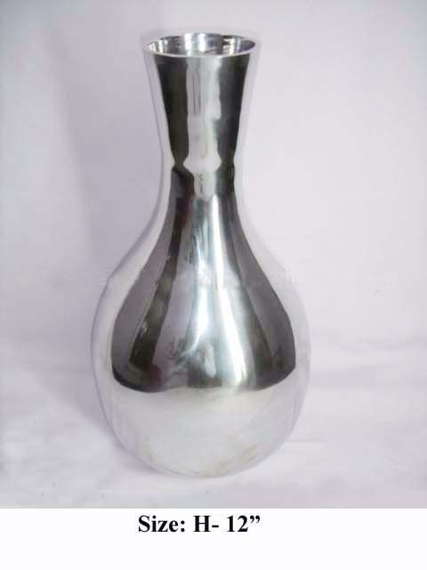 Silver vases