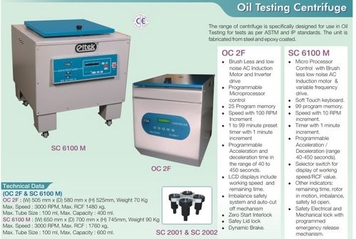 Oil Testing Centrifuge