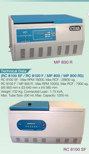 Refregerated Centrifuge