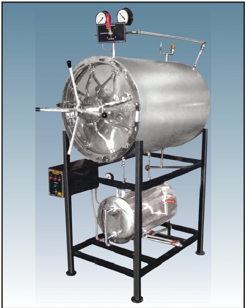 Horizontal- Autoclave Sterilizer-Cylinderical