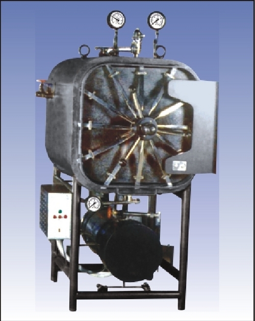 Horizontal- Autoclave Sterilizer-Rectangular By SUSHIL TRADERS