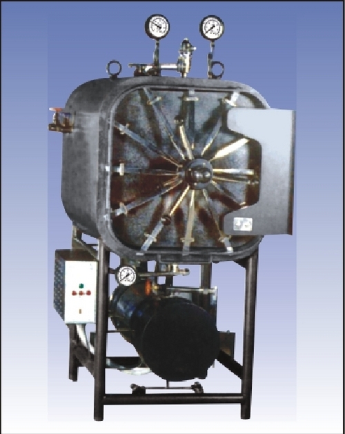 Horizontal- Autoclave Sterilizer-Rectangular