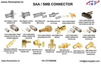 SMB Male Crimp Connector For LMR 100 cable
