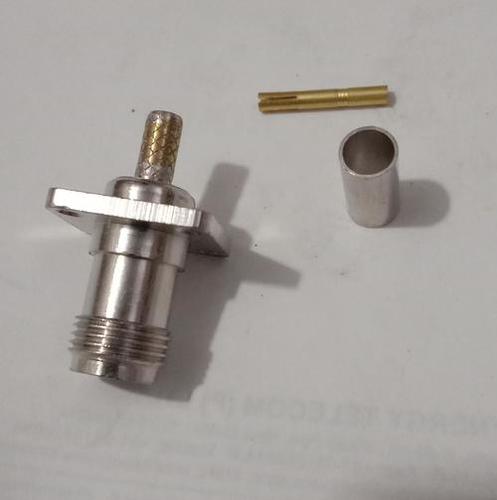 TNC F 4 HOLE LMR 200 CRIMP CONNECTOR