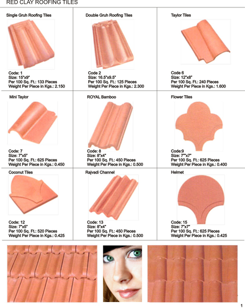 Red Clay Roofing Tiles